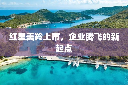 紅星美羚上市，企業(yè)騰飛的新起點(diǎn)