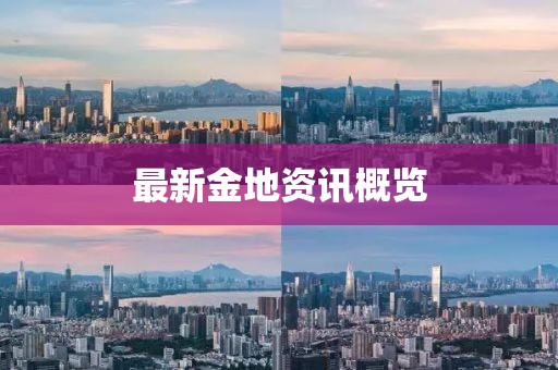 最新金地資訊概覽