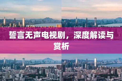 誓言無聲電視劇，深度解讀與賞析