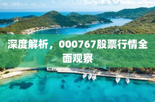 深度解析，000767股票行情全面觀察