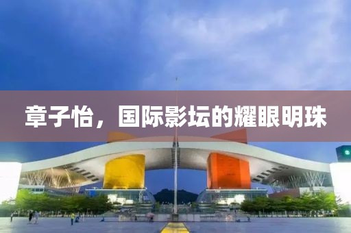 章子怡，國際影壇的耀眼明珠