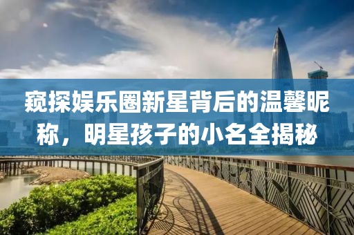 窺探娛樂(lè)圈新星背后的溫馨昵稱(chēng)，明星孩子的小名全揭秘