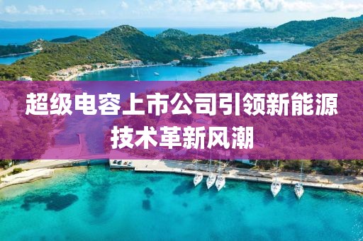 超級電容上市公司引領(lǐng)新能源技術(shù)革新風(fēng)潮