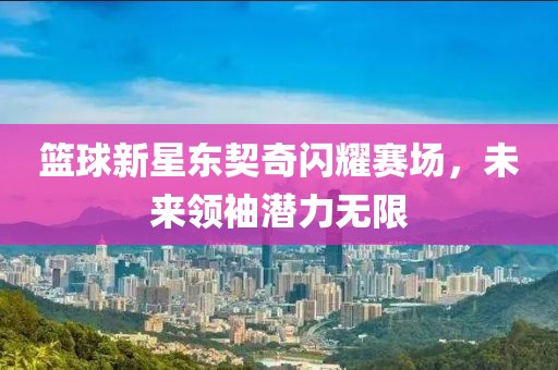 籃球新星東契奇閃耀賽場，未來領(lǐng)袖潛力無限