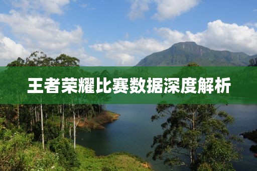 王者榮耀比賽數(shù)據(jù)深度解析