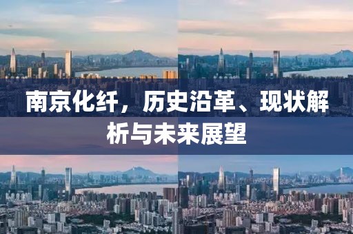南京化纖，歷史沿革、現(xiàn)狀解析與未來展望