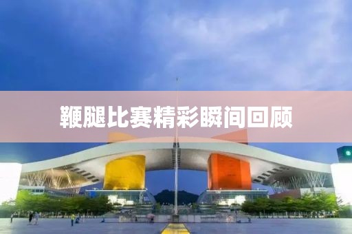鞭腿比賽精彩瞬間回顧