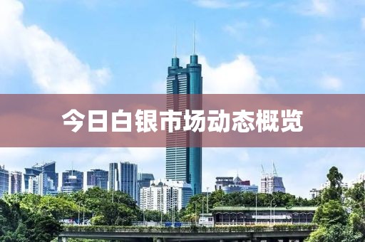 今日白銀市場(chǎng)動(dòng)態(tài)概覽