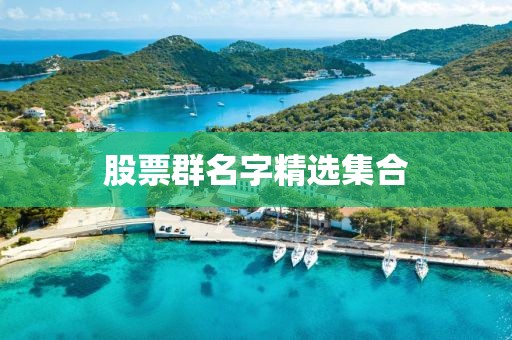 股票群名字精選集合