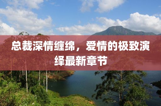 總裁深情纏綿，愛情的極致演繹最新章節(jié)