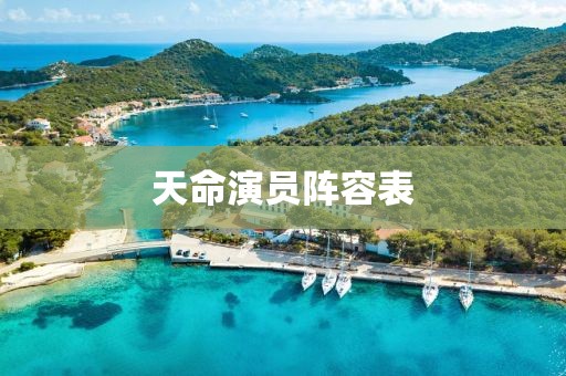 天命演員陣容表