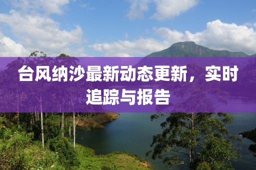 臺風納沙最新動態(tài)更新，實時追蹤與報告