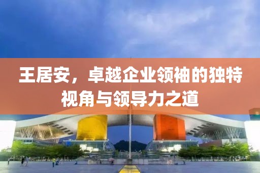 王居安，卓越企業(yè)領(lǐng)袖的獨特視角與領(lǐng)導(dǎo)力之道