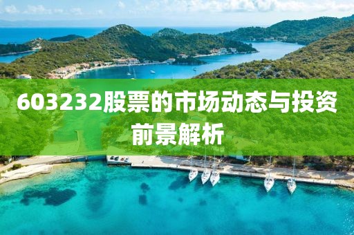 603232股票的市場動(dòng)態(tài)與投資前景解析