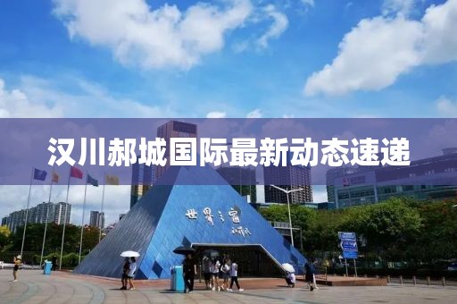 漢川郝城國際最新動態(tài)速遞