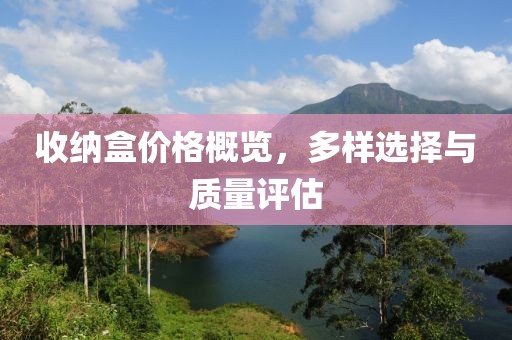 收納盒價(jià)格概覽，多樣選擇與質(zhì)量評(píng)估