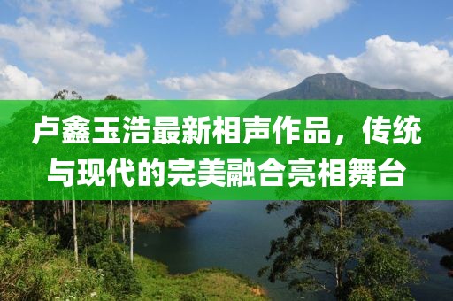 盧鑫玉浩最新相聲作品，傳統(tǒng)與現(xiàn)代的完美融合亮相舞臺