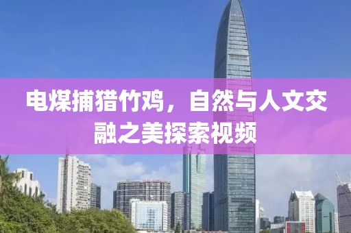 電煤捕獵竹雞，自然與人文交融之美探索視頻