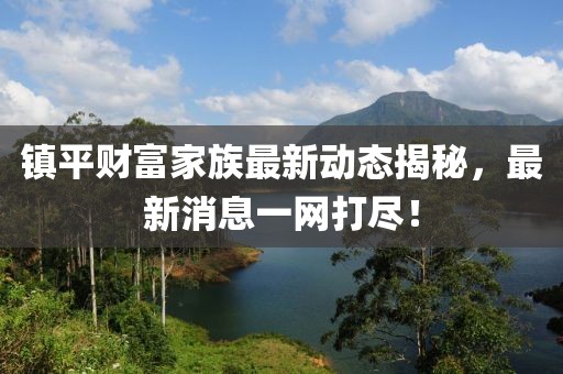 鎮(zhèn)平財(cái)富家族最新動(dòng)態(tài)揭秘，最新消息一網(wǎng)打盡！