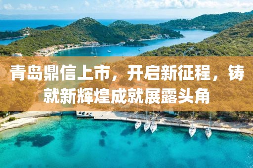 青島鼎信上市，開啟新征程，鑄就新輝煌成就展露頭角