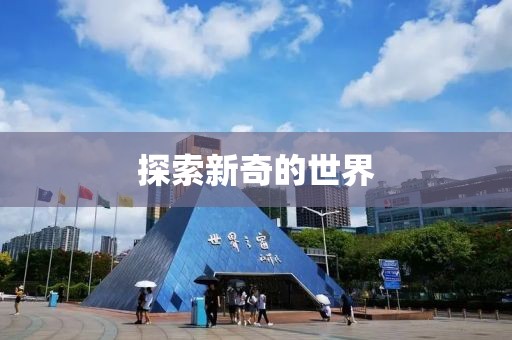 探索新奇的世界