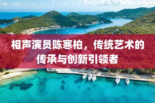 相聲演員陳寒柏，傳統(tǒng)藝術(shù)的傳承與創(chuàng)新引領(lǐng)者