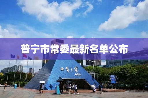 普寧市常委最新名單公布