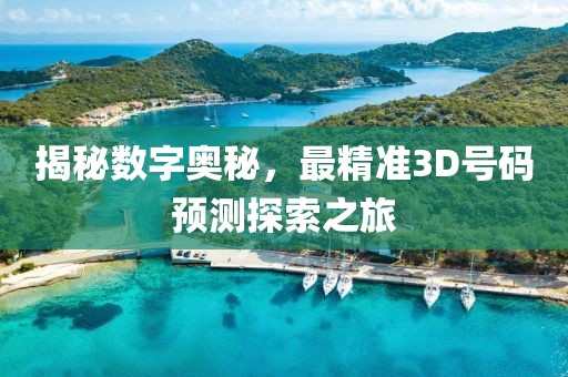 揭秘數(shù)字奧秘，最精準(zhǔn)3D號碼預(yù)測探索之旅