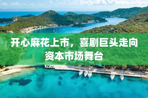 開心麻花上市，喜劇巨頭走向資本市場舞臺