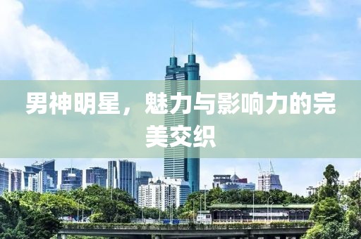 男神明星，魅力與影響力的完美交織