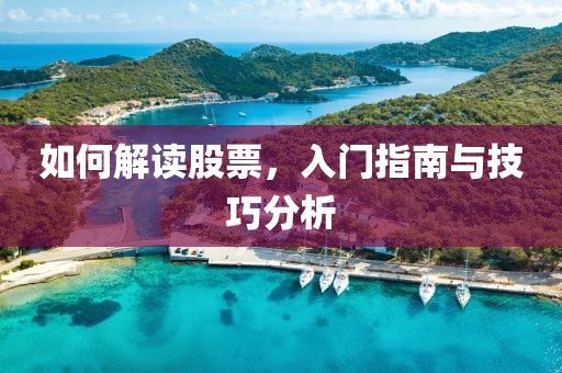 如何解讀股票，入門指南與技巧分析