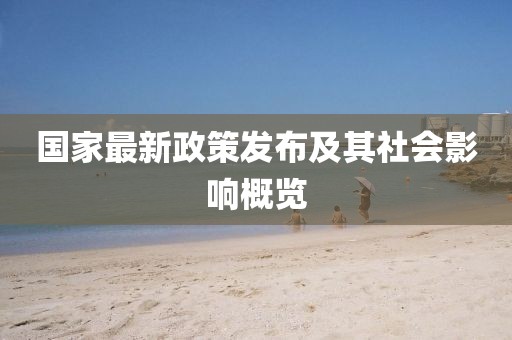 國(guó)家最新政策發(fā)布及其社會(huì)影響概覽