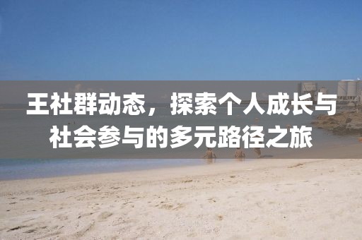 王社群動態(tài)，探索個人成長與社會參與的多元路徑之旅