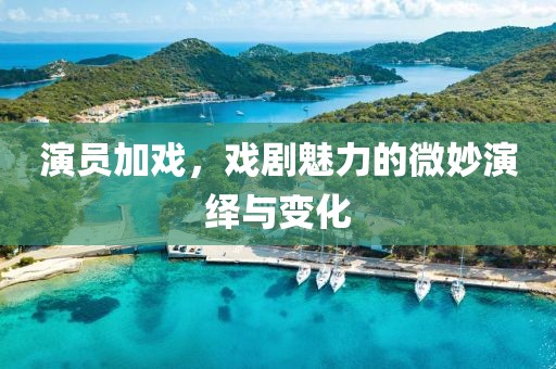 演員加戲，戲劇魅力的微妙演繹與變化