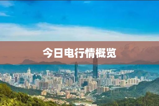 今日電行情概覽