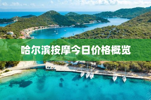 哈爾濱按摩今日價(jià)格概覽