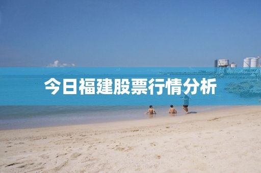 今日福建股票行情分析
