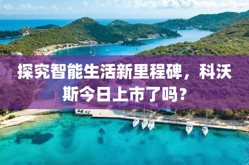 探究智能生活新里程碑，科沃斯今日上市了嗎？