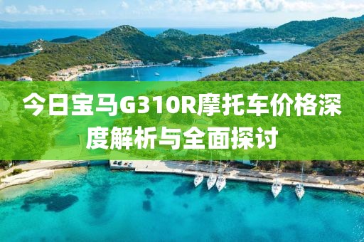 今日寶馬G310R摩托車價格深度解析與全面探討