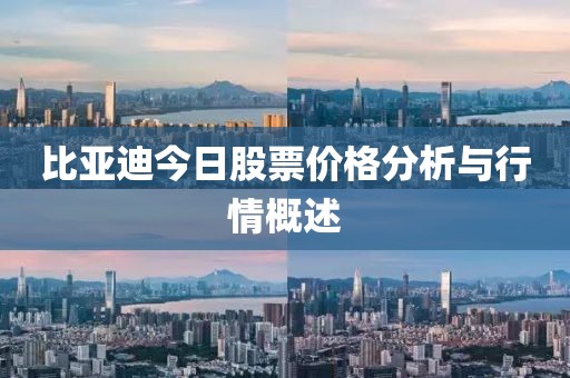 比亞迪今日股票價格分析與行情概述