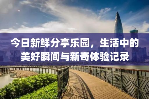 今日新鮮分享樂(lè)園，生活中的美好瞬間與新奇體驗(yàn)記錄