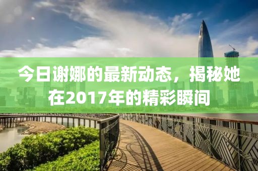 今日謝娜的最新動(dòng)態(tài)，揭秘她在2017年的精彩瞬間