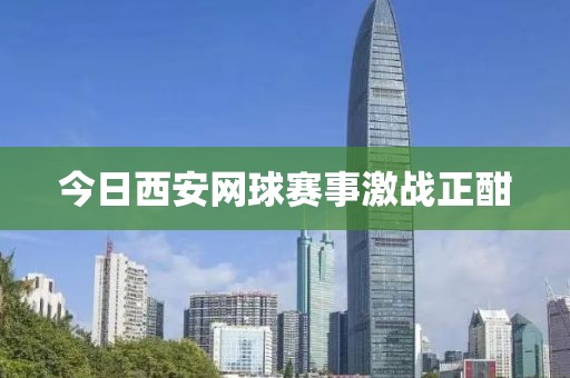 今日西安網(wǎng)球賽事激戰(zhàn)正酣