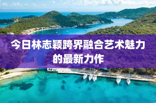 今日林志穎跨界融合藝術(shù)魅力的最新力作