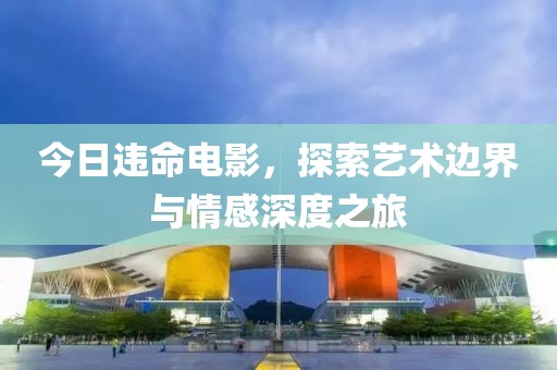 今日違命電影，探索藝術(shù)邊界與情感深度之旅