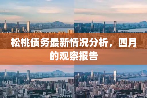 松桃債務(wù)最新情況分析，四月的觀察報告
