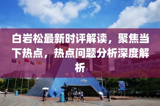 白巖松最新時評解讀，聚焦當(dāng)下熱點，熱點問題分析深度解析