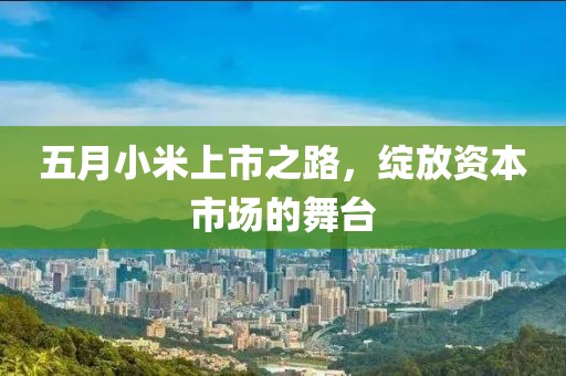 五月小米上市之路，綻放資本市場的舞臺