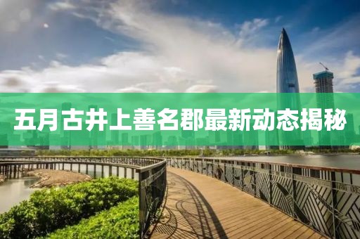 五月古井上善名郡最新動態(tài)揭秘