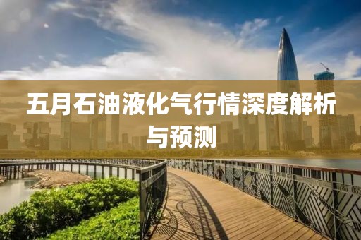 五月石油液化氣行情深度解析與預(yù)測